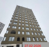 Ход строительства дома секция 5 в ЖК Авиатор -