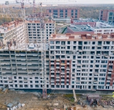 Ход строительства дома 33 в ЖК Новое Колпино -