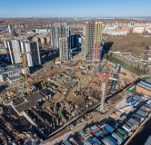 Ход строительства дома 5 в ЖК Univers (Универс) -
