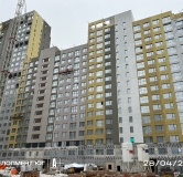 Ход строительства дома 19.1.4, 19.1.5, 19.1.6 в ЖК А Плюс -