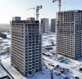 Ход строительства дома № 117, корпус 13 (4Б) в ЖК Фатера -