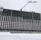 Ход строительства дома поз. 2 в ЖК Платон Парк -