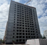 Ход строительства дома № 43 (ГП-1) в ЖК В 10-м микрорайоне -