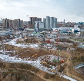 Ход строительства дома 1 в ЖК Небо над Енисеем -