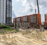 Ход строительства дома 2 в ЖК Scala City -