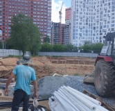 Ход строительства дома 1 в ЖК Первый южный -