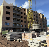 Ход строительства дома секция 2 в ЖК Дом по Революционеров -