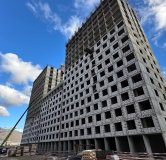 Ход строительства дома Литер 6 в ЖК Порто Ново -