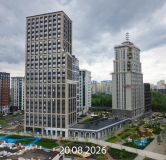 Ход строительства дома ГП-8 в ЖК Айвазовский (Айвазовский City) -