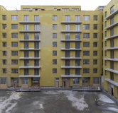 Ход строительства дома № 4, корпус 4 (ГП-10) в ЖК Октябрьский на Туре -