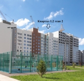 Ход строительства дома № 1.2-2 в ЖК Южный Город -