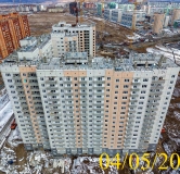 Ход строительства дома 11 в Микрорайон Нанжуль-Солнечный -