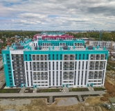 Ход строительства дома 2.2 в ЖК Конфетти -