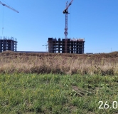 Ход строительства дома Литер 1 в Клубный квартал Кумир -