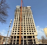 Ход строительства дома Литер 1 в ЖК Крылья -