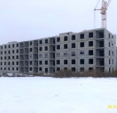 Ход строительства дома 1, 1 этап в ЖК Новин в Нижнем Ломове -