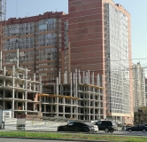 Ход строительства дома секция 16,17 в ЖК Ельцовский -