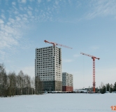 Ход строительства дома 2 в ЖК Матюшино Парк -