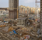 Ход строительства дома 9, корпус 8 в ЖК Юнтолово -