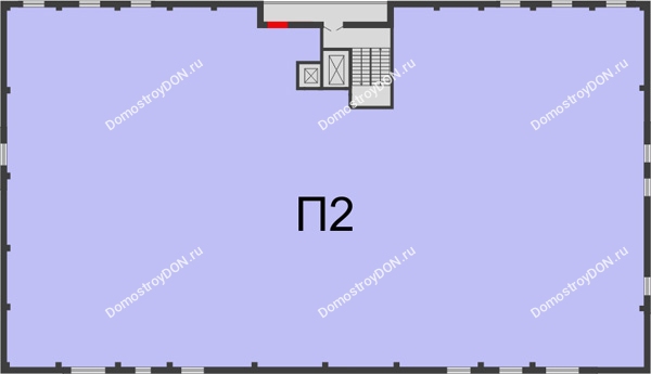 Планировка 2 этажа в доме Литер 5 в ЖК Сокол Градъ