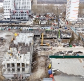 Ход строительства дома 13 (ГП-4) в Микрорайон Чемпионский -