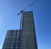Ход строительства дома 309а, корпус 1 (секция 3, 3 этап) в ЖК Мир -