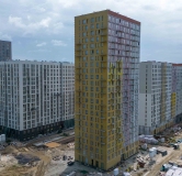 Ход строительства дома Корпус 2.1-3 в ЖК Чаркова 72 -