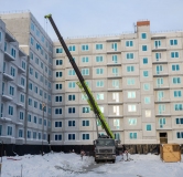 Ход строительства дома 49 в ЖК Мичуринский -