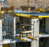 Ход строительства дома секция 2, 2.1 в ЖК Пульсар -