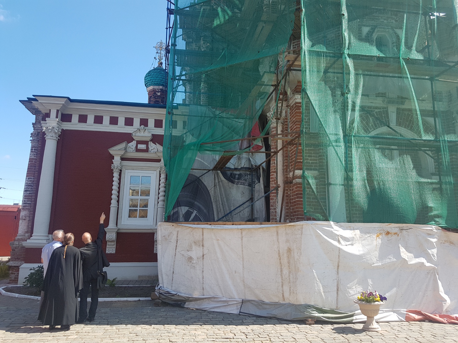 Началась реставрация одной из двух строгановских церквей Нижегородской области