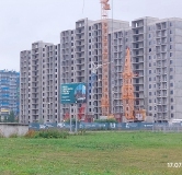 Ход строительства дома 75 в ЖК Радужные дворы -