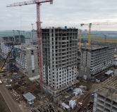 Ход строительства дома Литер 1, квартал 1.4 в ЖК Первое место -