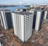 Ход строительства дома 7, строение 1 в ЖК КБС Берег -