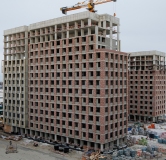 Ход строительства дома Инновационный (ГП-24) в Микрорайон Домашний -