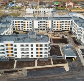 Ход строительства дома 30, корпус 4 в ЖК Ожогино -