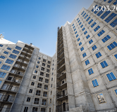 Ход строительства дома Позиция 14 в ЖК Бабяково -