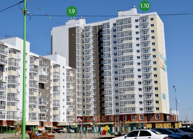 Дом секция 1-9 в ЖК Эволюция - фото 1