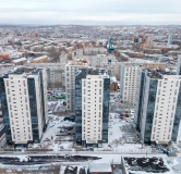 Ход строительства дома 3 в ЖК Белый квартал на Свободном -