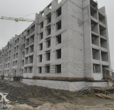 Ход строительства дома 2 в ЖК Ривьера -