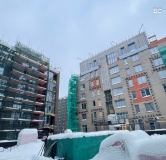 Ход строительства дома 76, корпус 2 в ЖК Заман -