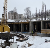 Ход строительства дома 19, секции 1-3 (1 этап) в ЖК Притяжение -