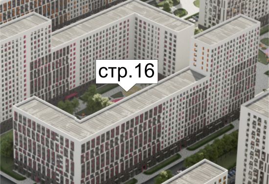 Дом 16 в ЖК Лугометрия