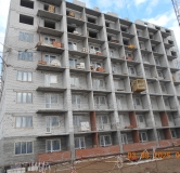Ход строительства дома блок А в ЖК Перспектива -