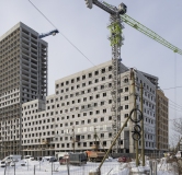 Ход строительства дома 1-4 в ЖК Уральский сад -