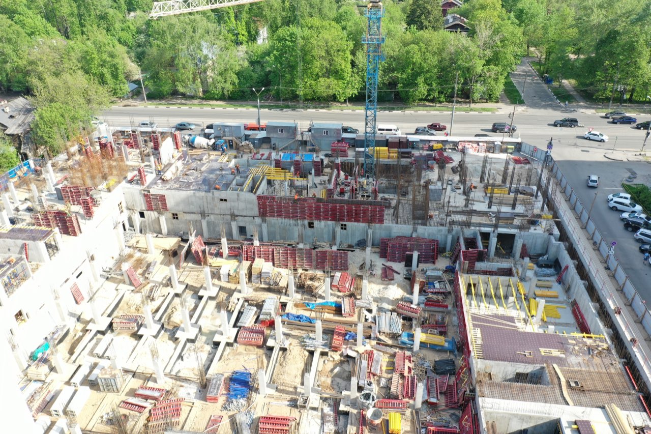 Банк ДОМ.РФ выделил 6,1 млрд рублей на строительство ЖК на Ореховской в Нижнем Новгороде