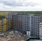 Ход строительства дома № 1046, ГП-1, этап 2 в ЖК Скандиа. Квартал в Комарово Парк -