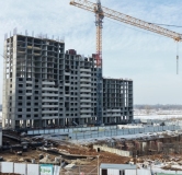 Ход строительства дома № 2, квартал 4 в Макрорайон Амград -