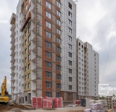 Ход строительства дома корпус 2.5 в ЖК Бионика Заповедная -