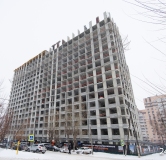 Ход строительства дома № 41 (ГП-1) в ЖК Умный квартал УНО -