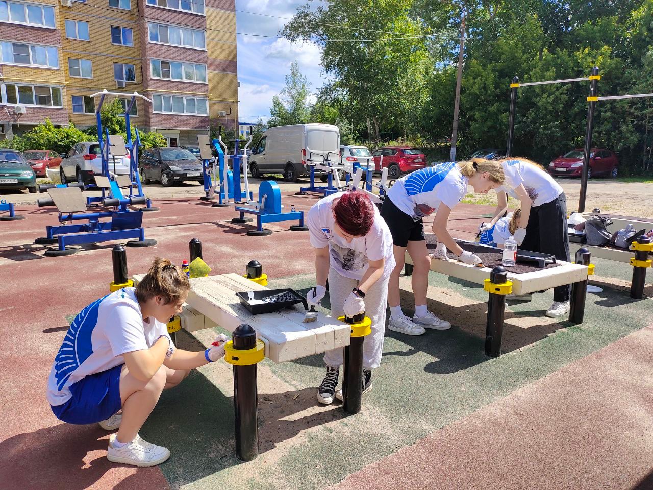 В Нижнем Новгороде волонтеры благоустроят вместе с жителями 40 дворовых территорий 